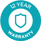 12 Year Warranty